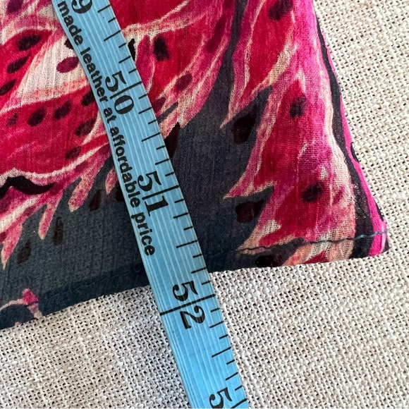 Maggy London Paisley Gathered Waist Maxi Dress 16 Slate cherry blossom green - Picture 11 of 13